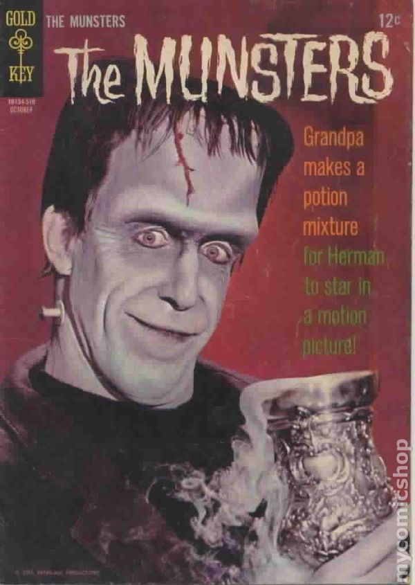 The Munsters Gold Key 1965 Issue #4