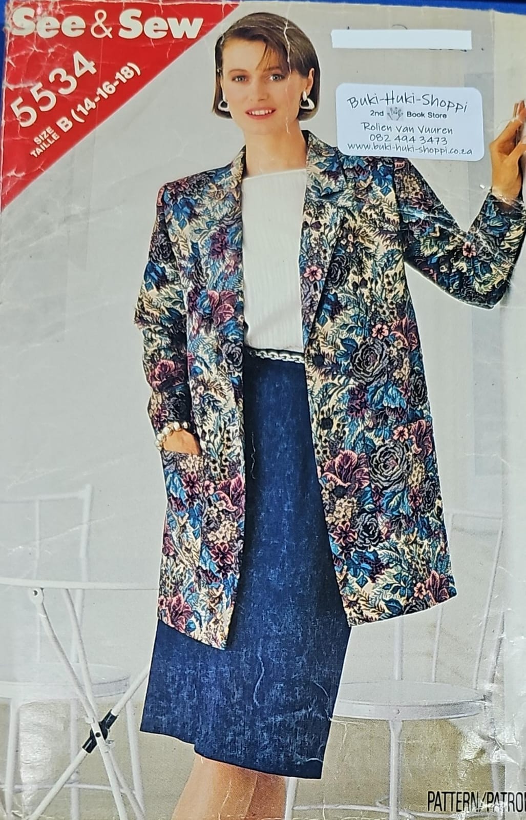 See & Sew #5534 R25 Sewing Pattern Already cut Size 14-16-18