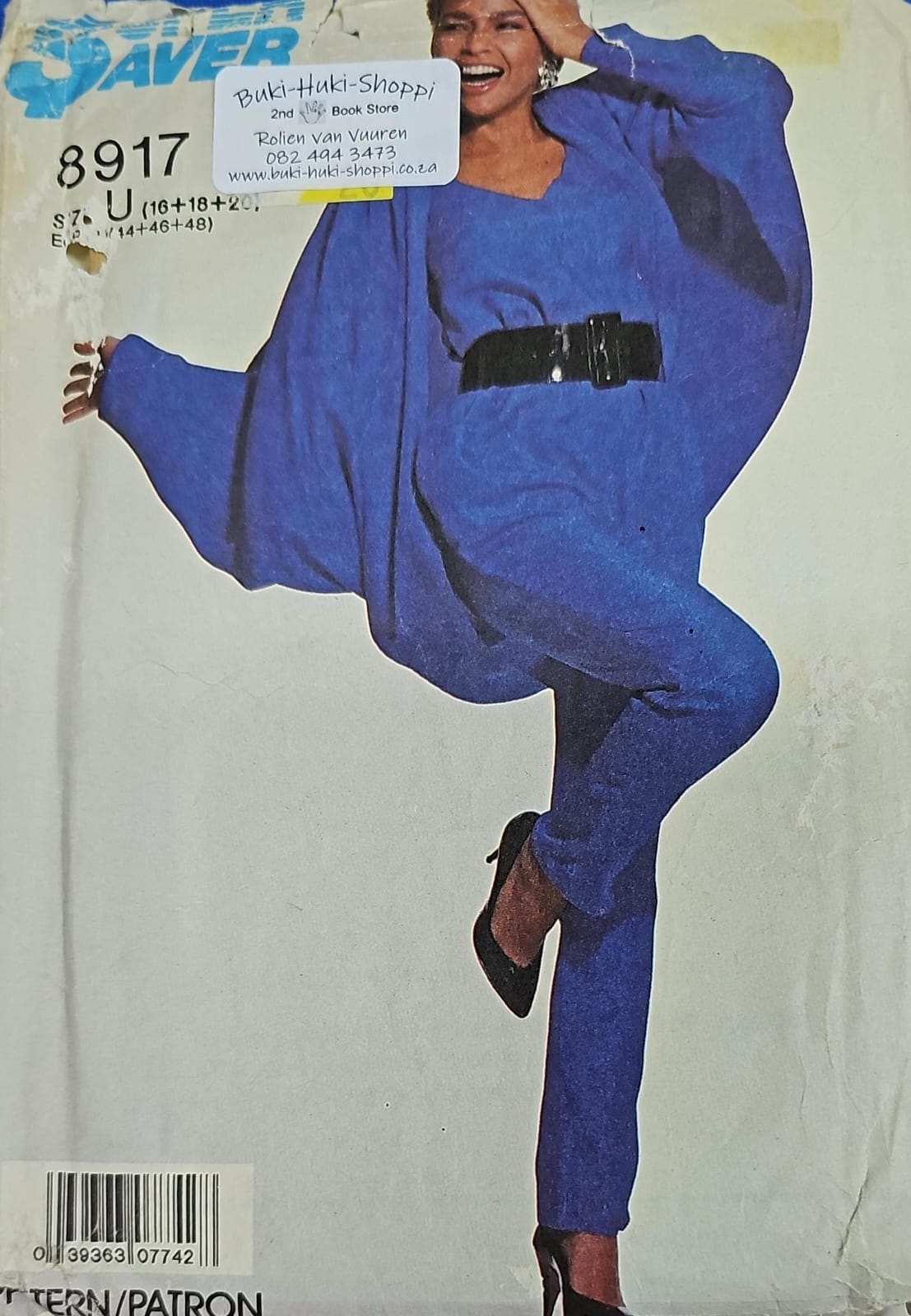 Super Saver #8917 R25 Sewing Pattern Already cut Size 16-18-20